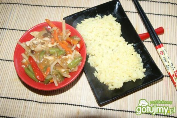Przepis  kurczak po chińsku z warzywami przepis