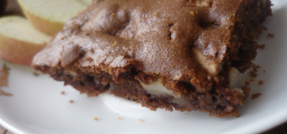 Ciasto czekoladowe z jabłkami (autor: sunnymood ...