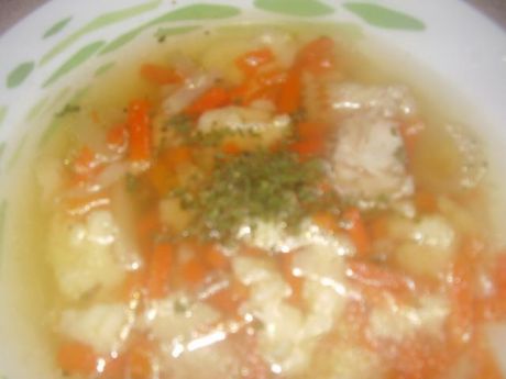 Przepis  zupa rybna z lanymi kluseczkami przepis