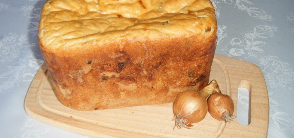 Chleb cebulowy z wypiekacza (autor: renatazet)