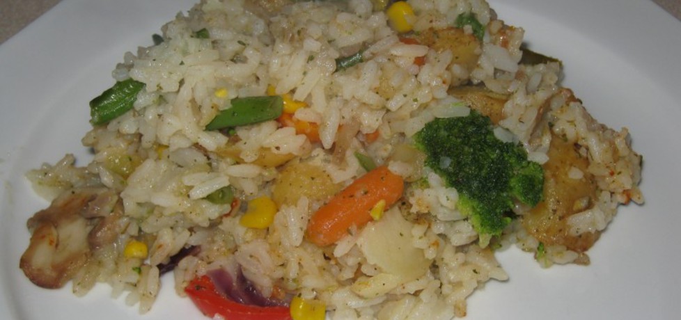 Ryż z warzywami. (autor: anula250)