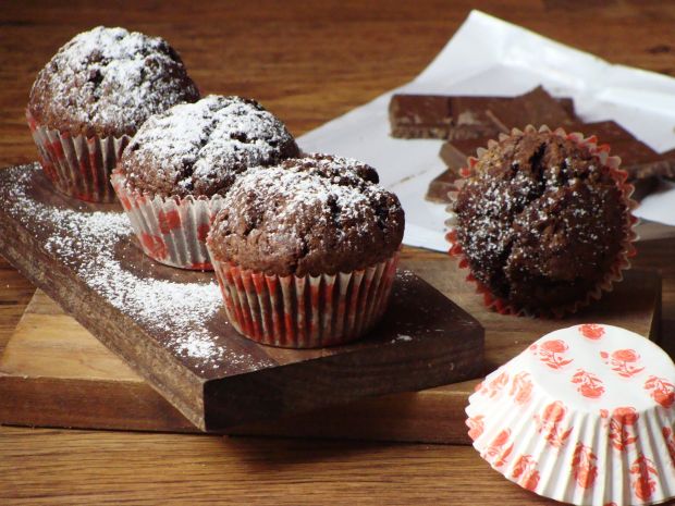 Przepis  czekoladowe muffinki przepis