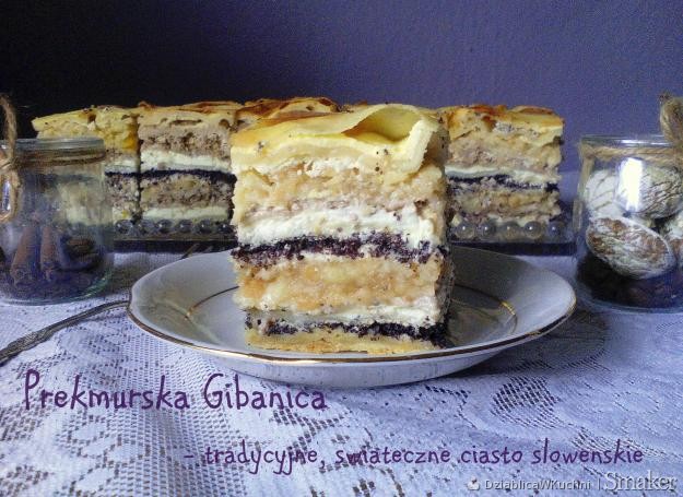 Prekmurje gibanica – słoweńskie ciasto przekładane
