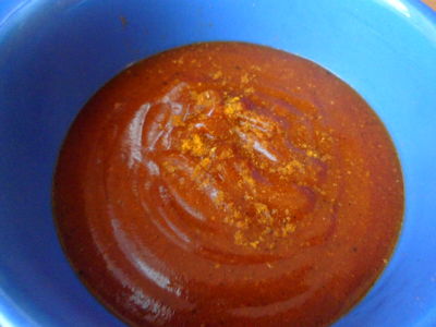 Aromatyczny dip curry