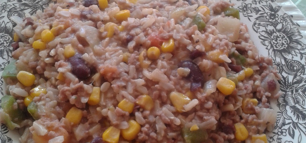Mięsno-warzywny mix z ryżem (autor: hahanka)