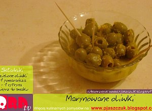 Tapas  marynowane oliwki  prosty przepis i składniki