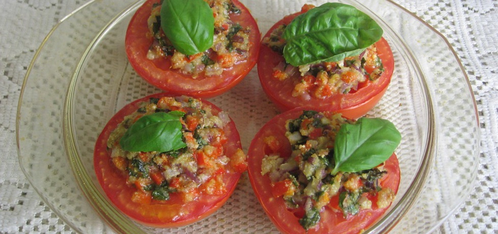 Pomidory zapiekane z bazylią i parmezanem (autor: ania321 ...