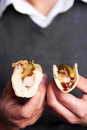 Hot dog w tortilli  prosty przepis i składniki