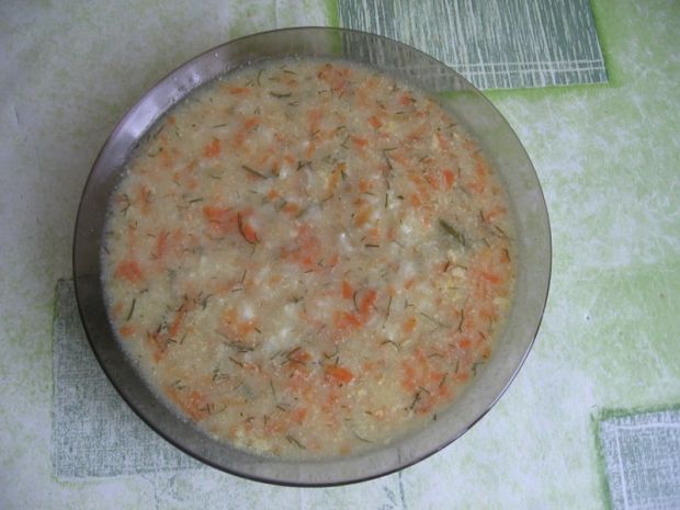 Przepis  zupa koperkowa z ryżem przepis