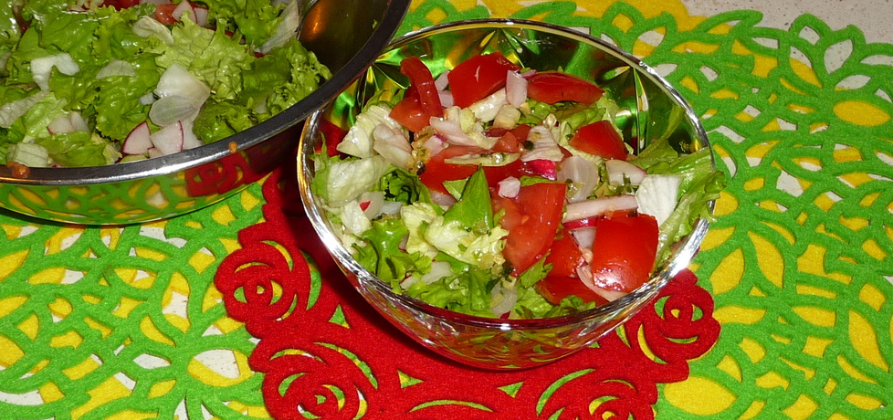 Pikantna sałatka z pomidorów (autor: aannkaa82)
