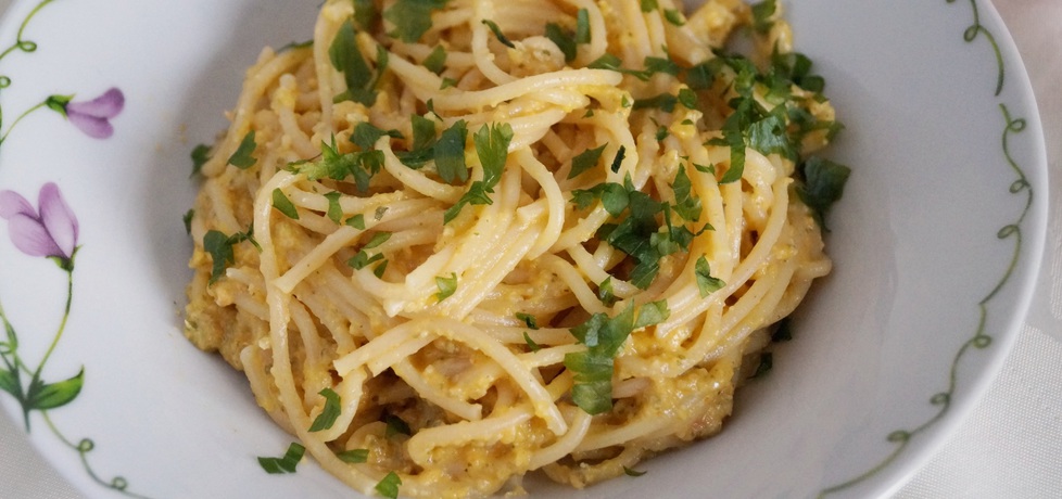 Spaghetti z dyniowym pesto (autor: alexm)