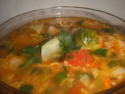Jesienna zupa warzywna