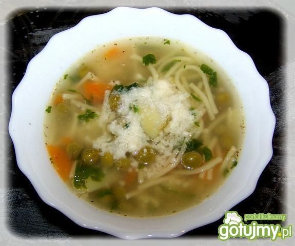 Przepis  zupa w stylu minestrone przepis