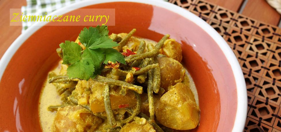 Curry z ziemniakami i fasolką (autor: kulinarne-przgody