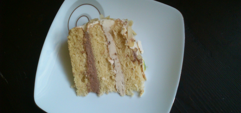 Tort chałwowo  czekoladowy (autor: edith85)