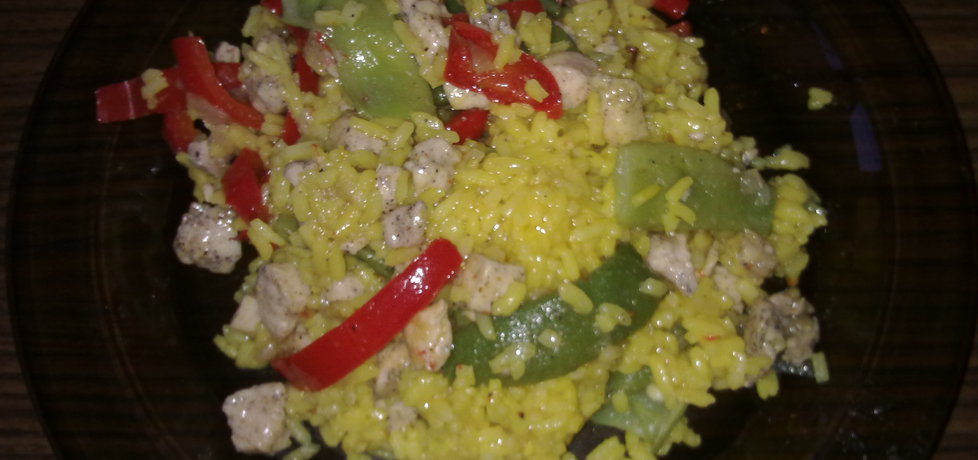 Potrawka z kurczaka z ryżem i warzywami (autor: joannaa24 ...