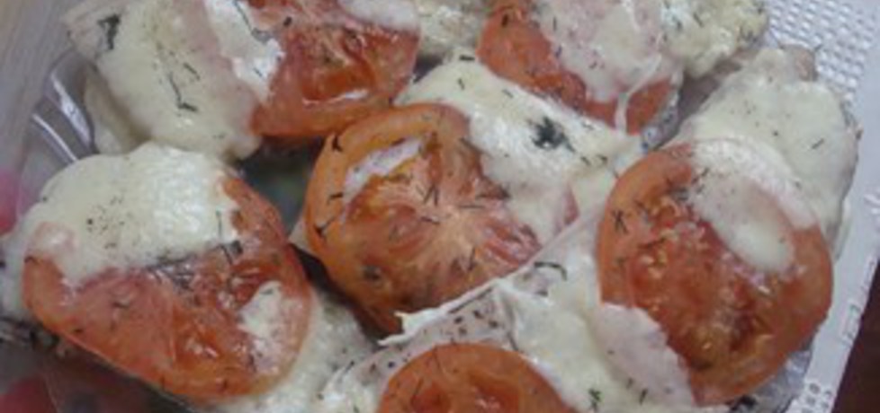 Miruna pieczona z mozzarellą i pomidorami (autor: moni0212 ...