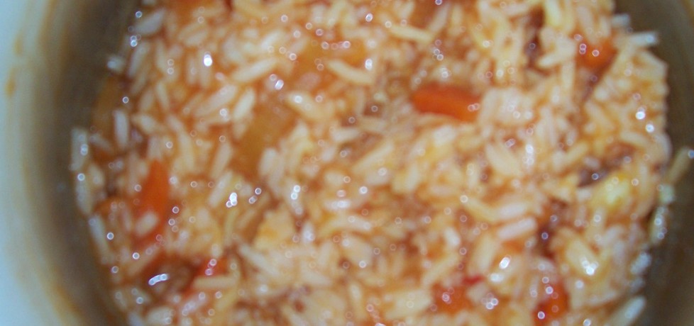 Ryż a sosem słodko-kwaśnym (autor: lucja1)