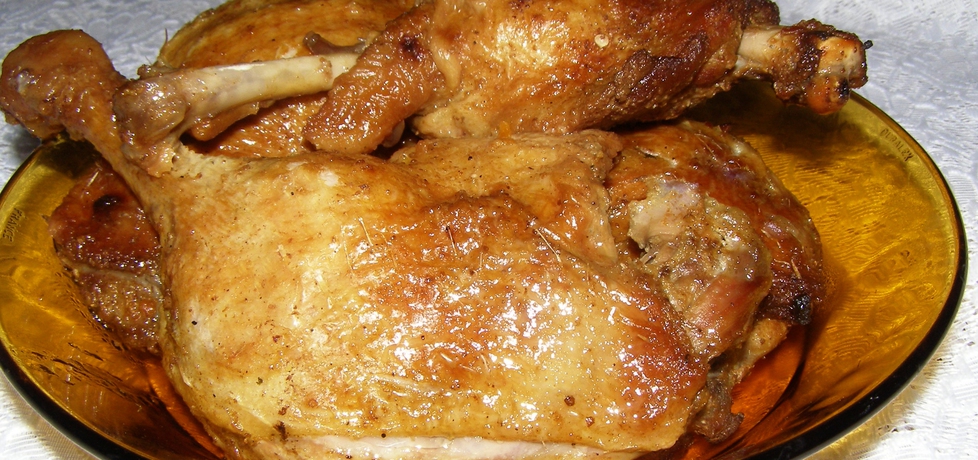 Pieczone uda kurczaka na termoobiegu... (autor: w-mojej