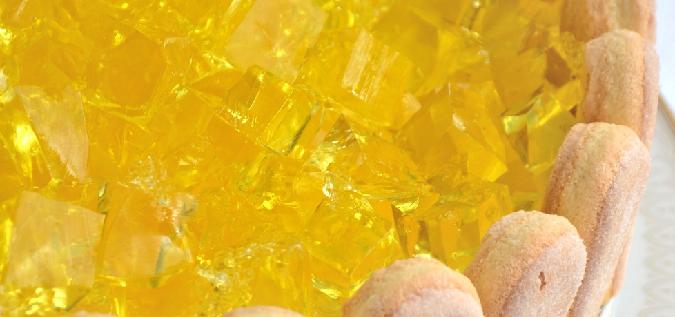 Cytrynowy sernik na zimno z kryształkami (autor: mufinka79 ...