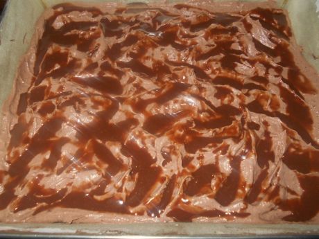 Przepis  czekoladowe ciasto z serem przepis