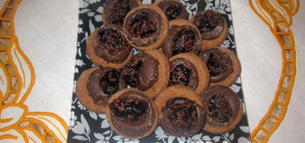 Ciasteczka czekoladowe ze śliwką (autor: kate131 ...