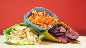 Chipsy z warzyw  prosty przepis i składniki