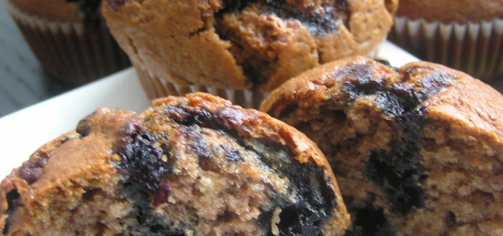 Muffinki jagodowe z nutellą (autor: bernadettap)