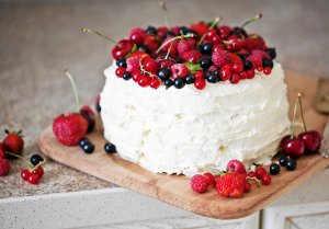 Tort wiśniowy  prosty przepis i składniki