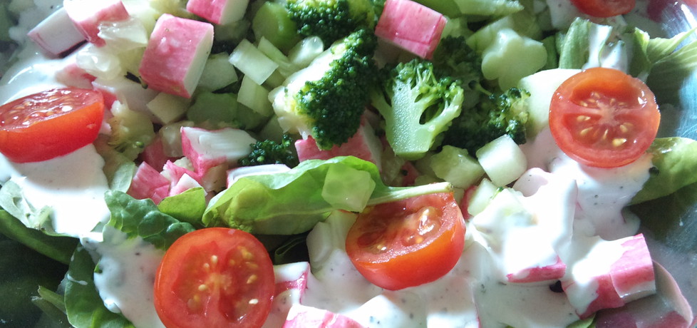 Sałatka z surimi i brokułem (autor: alexm)