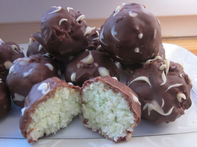 Kuleczki kokosowe w czekoladzie