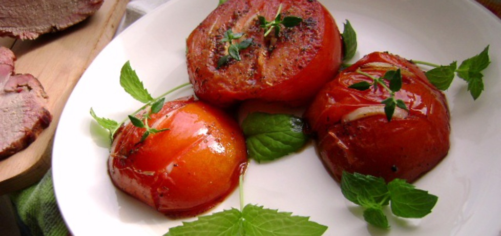 Smażone czerwone pomidory (autor: sylwiachmiel ...