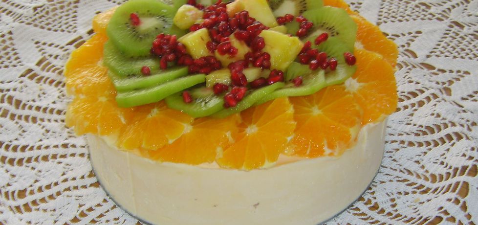Owocowy tort lodowy (autor: beataj)