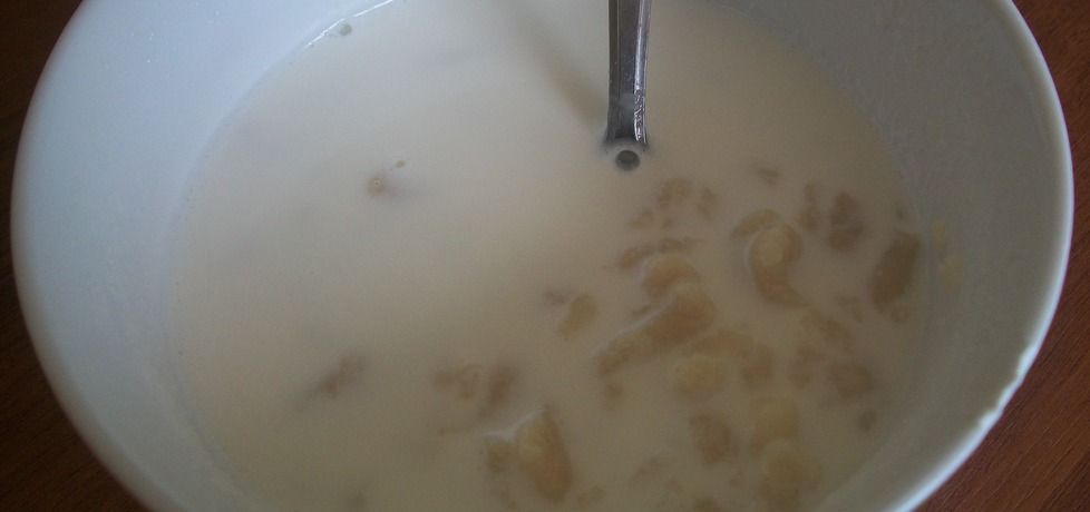 Zacierka na mleku z ziemniakami (autor: blizniaczki09 ...