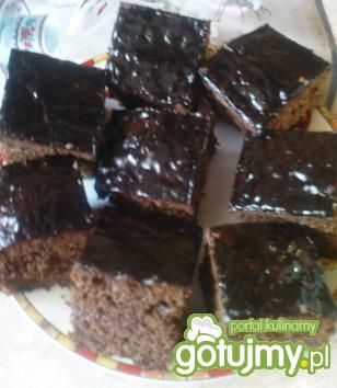 Przepis  ciasto kakaowe z polewą(2) przepis