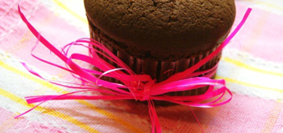 Kakaowe muffiny z powidłami śliwkowymi (autor: apm ...