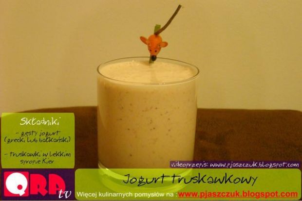 Bardzo smaczne: jogurt truskawkowy. gotujmy.pl