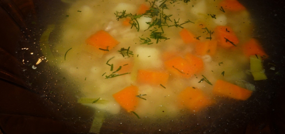 Zupa pęczak na rosole (autor: iwona32)