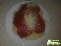 Przepis  spaghetti z sosem pomidorowym dayzi przepis