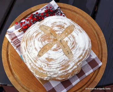 Chleb pszenny na zakwasie z vermont (vermont sourdough ...