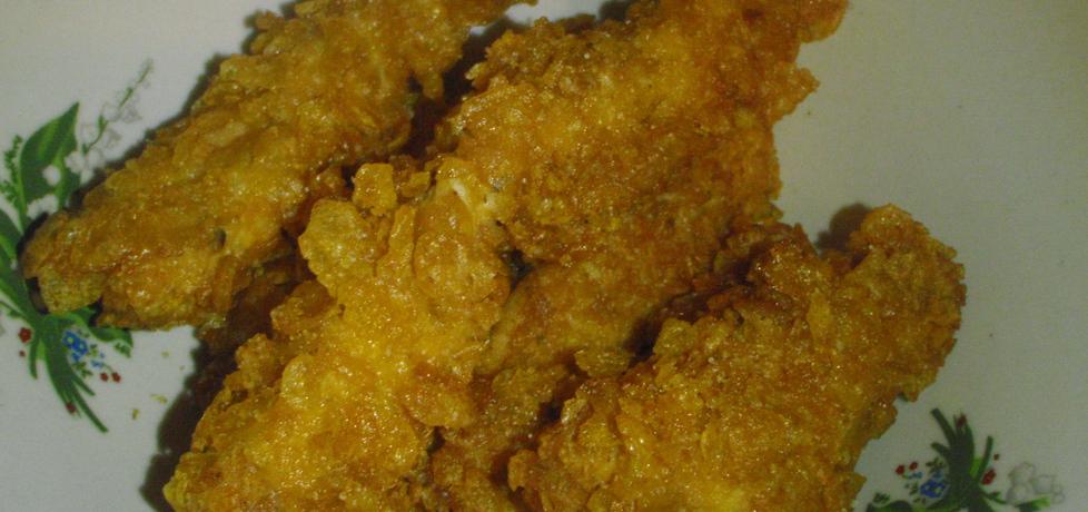 Kawałki kurczaka w panierce kukurydzianej (autor: japaqc ...