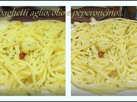Przepis  spaghetti aglio, olio e peperoncino przepis