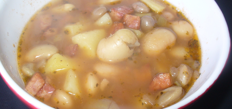 Zupa z grochem i ziemniakami (autor: ilka01)