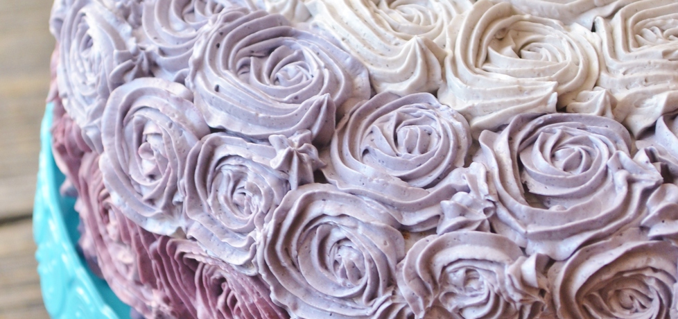 Tort ombre rose cake (autor: czekoladkam)