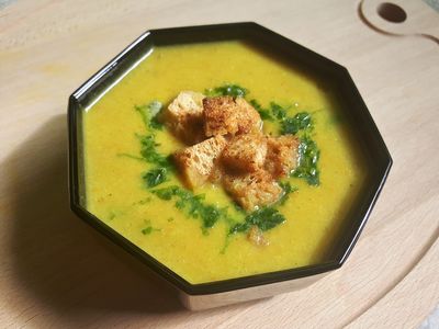 Zupa krem z pieczonego patisona