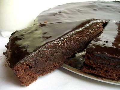 Ciasto strasznie czekoladowe
