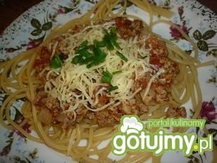 Przepis  spaghetti z mięsem przepis