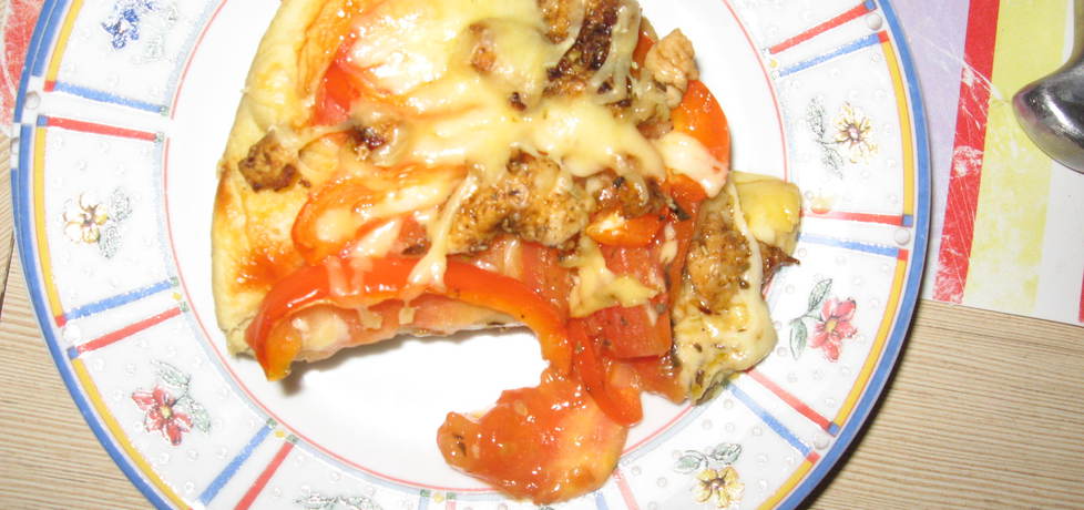 Pizza z kurczakiem gyros (autor: marlenakinia)