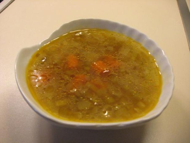 Przepis  szybka zupa cebulowo-porowa przepis