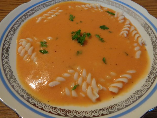 Przepis  zupa z pieczonych pomidorów przepis
